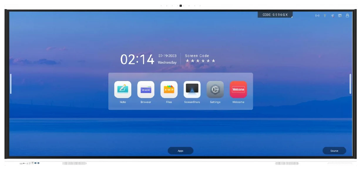 Màn hình tương tác BOE 105 inch P105HS-CLR — 21:9, 5K 5120×2160