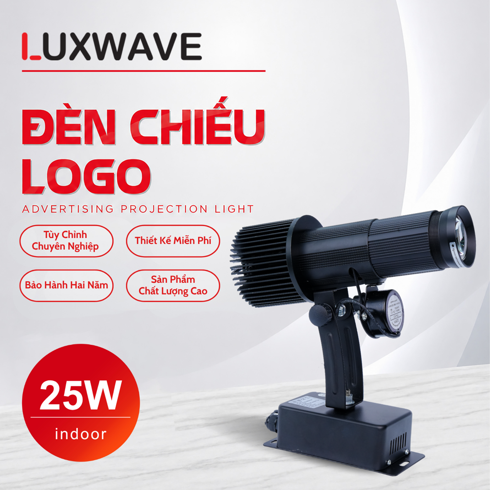 Đèn Chiếu Logo 25W Trong Nhà