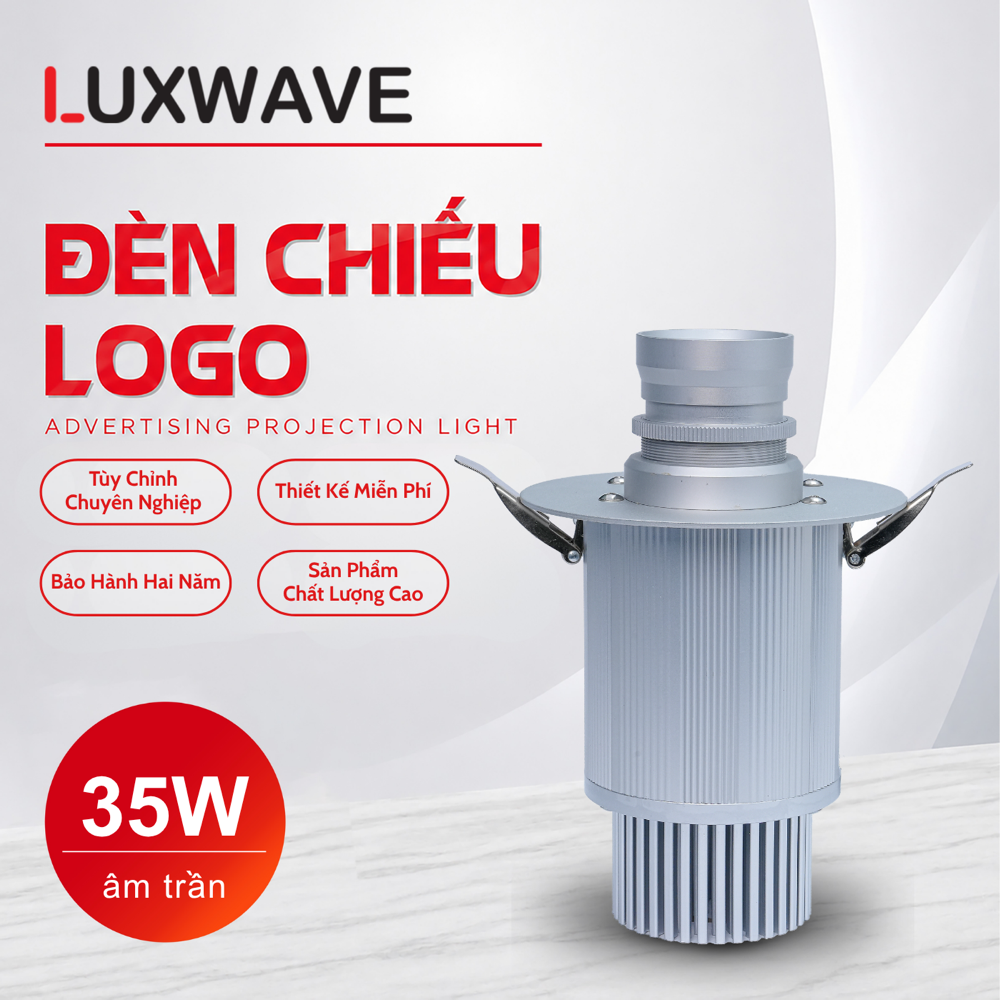 Đèn Chiếu Logo 35W Âm Trần