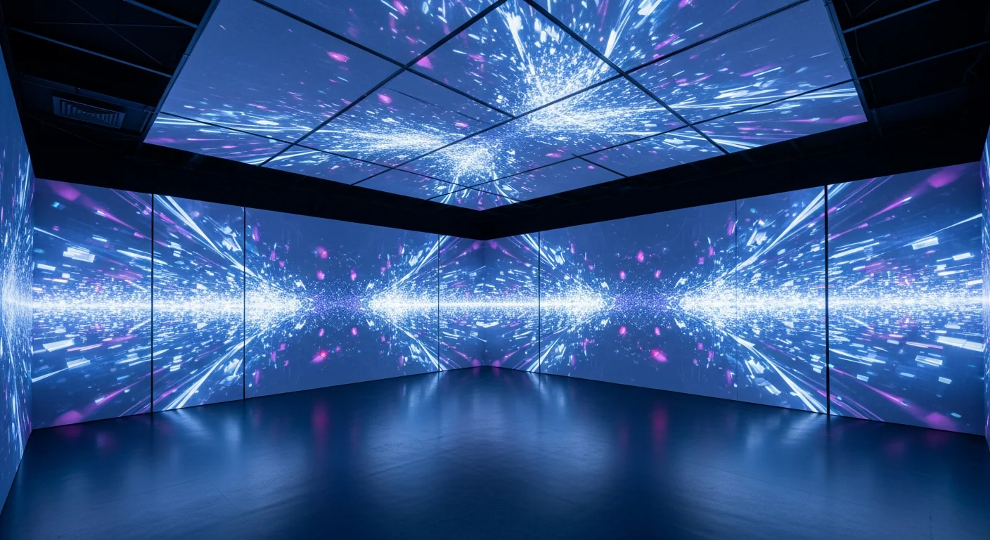 LED CAVE Immersive 360°