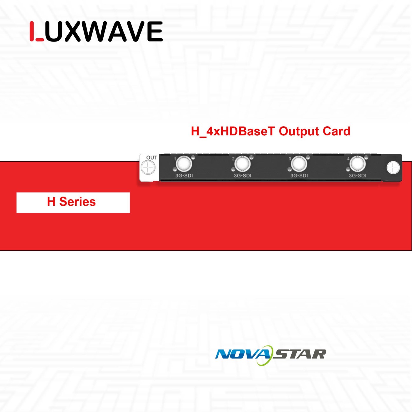 NovaStar H_4xHDBaseT Output Card