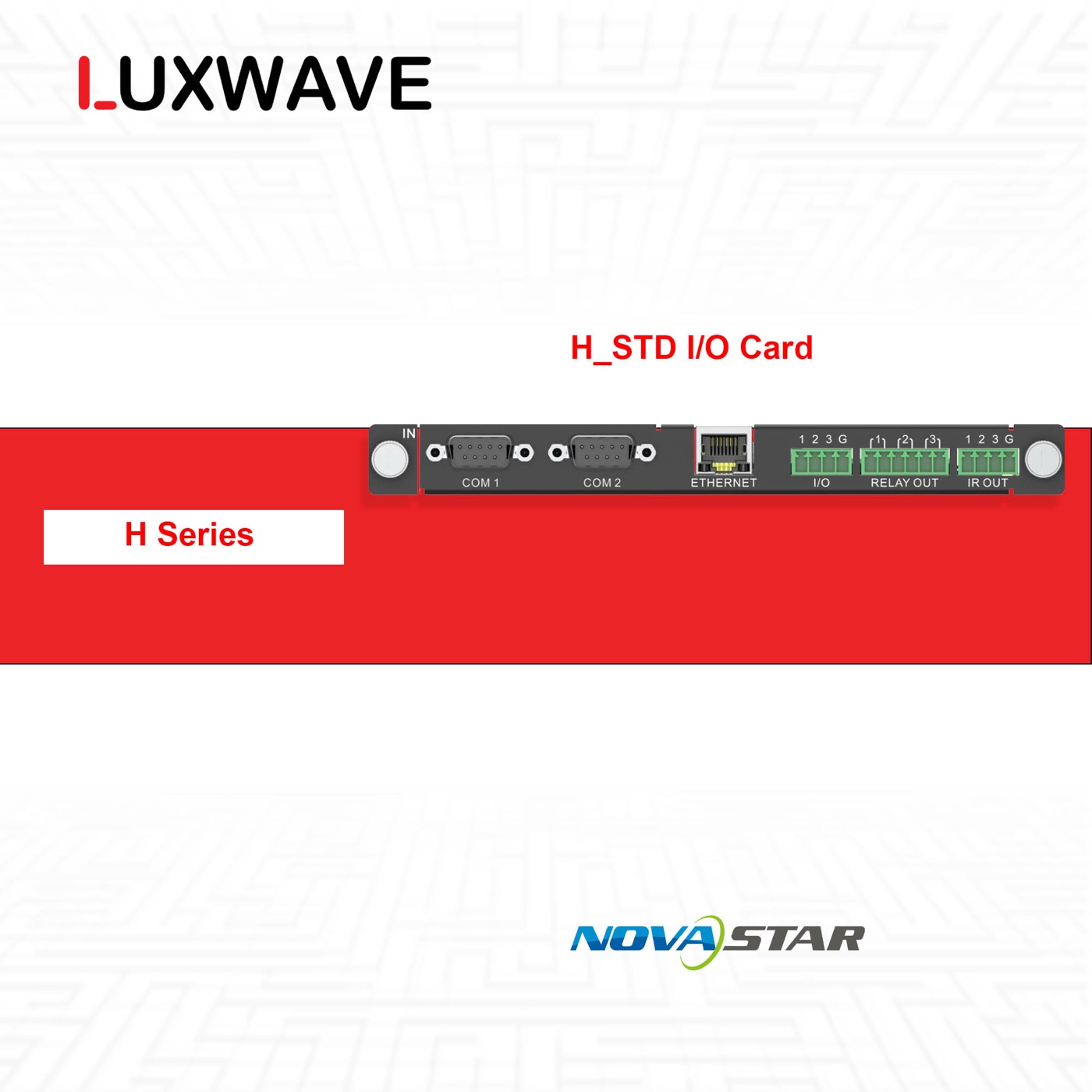 NovaStar H_STD I/O Card