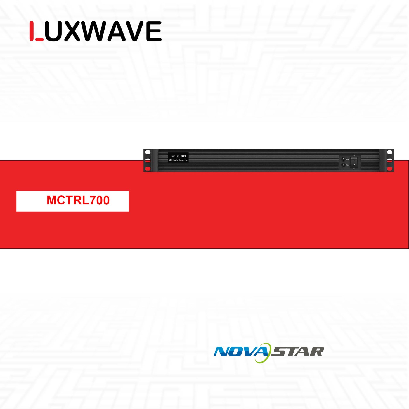 NovaStar MCTRL700 — Bộ điều khiển LED (6 cổng Gigabit) — ảnh 1