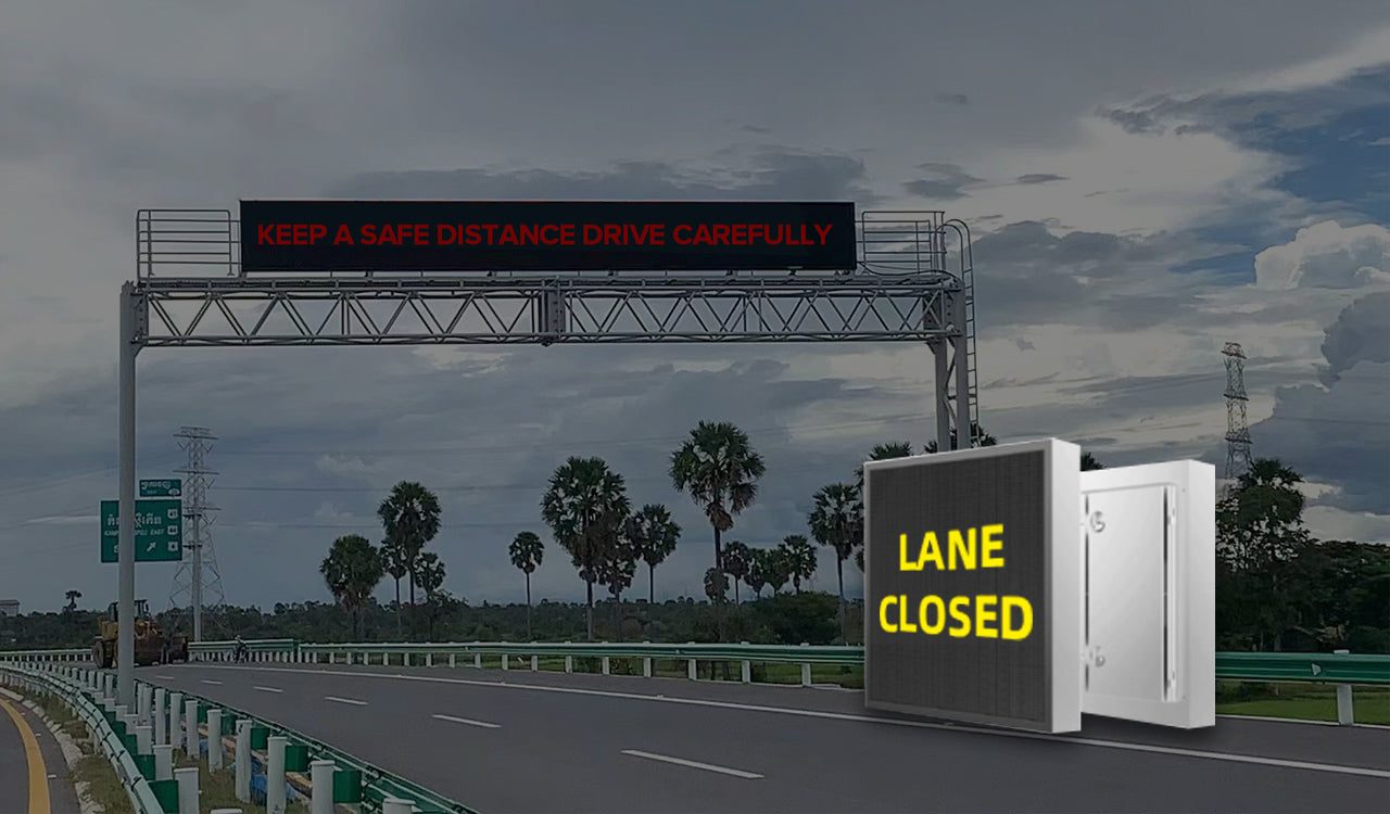 Biển thông tin thay đổi SANSI (VMS) — ảnh 1